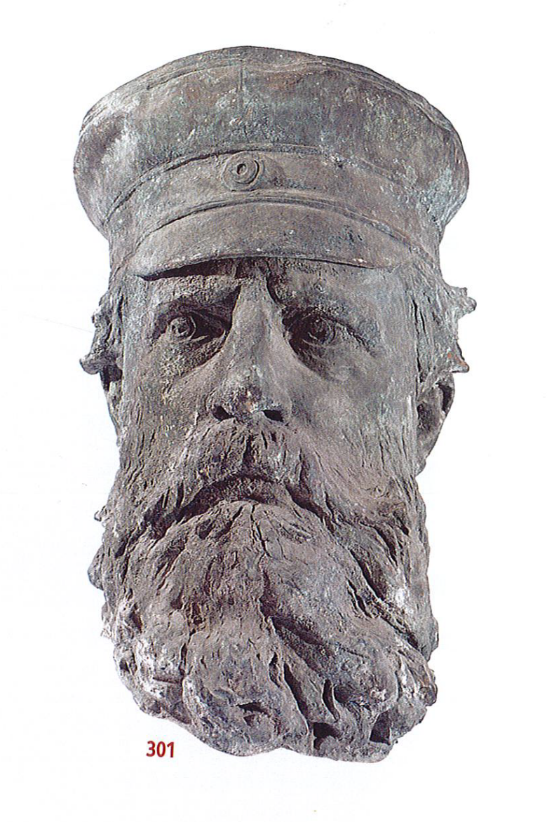Buste Frédéric Le Grand – Statue Roi De Prusse, Polyrésine Blanche 31 Cm